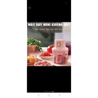dụng cụ xay thịt dùng pin sạc
