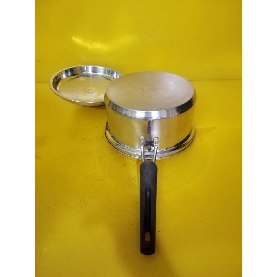 Quánh inox nội địa Nhật, size 20cm, cao 10cm (mã 633), Dùng được bếp từ