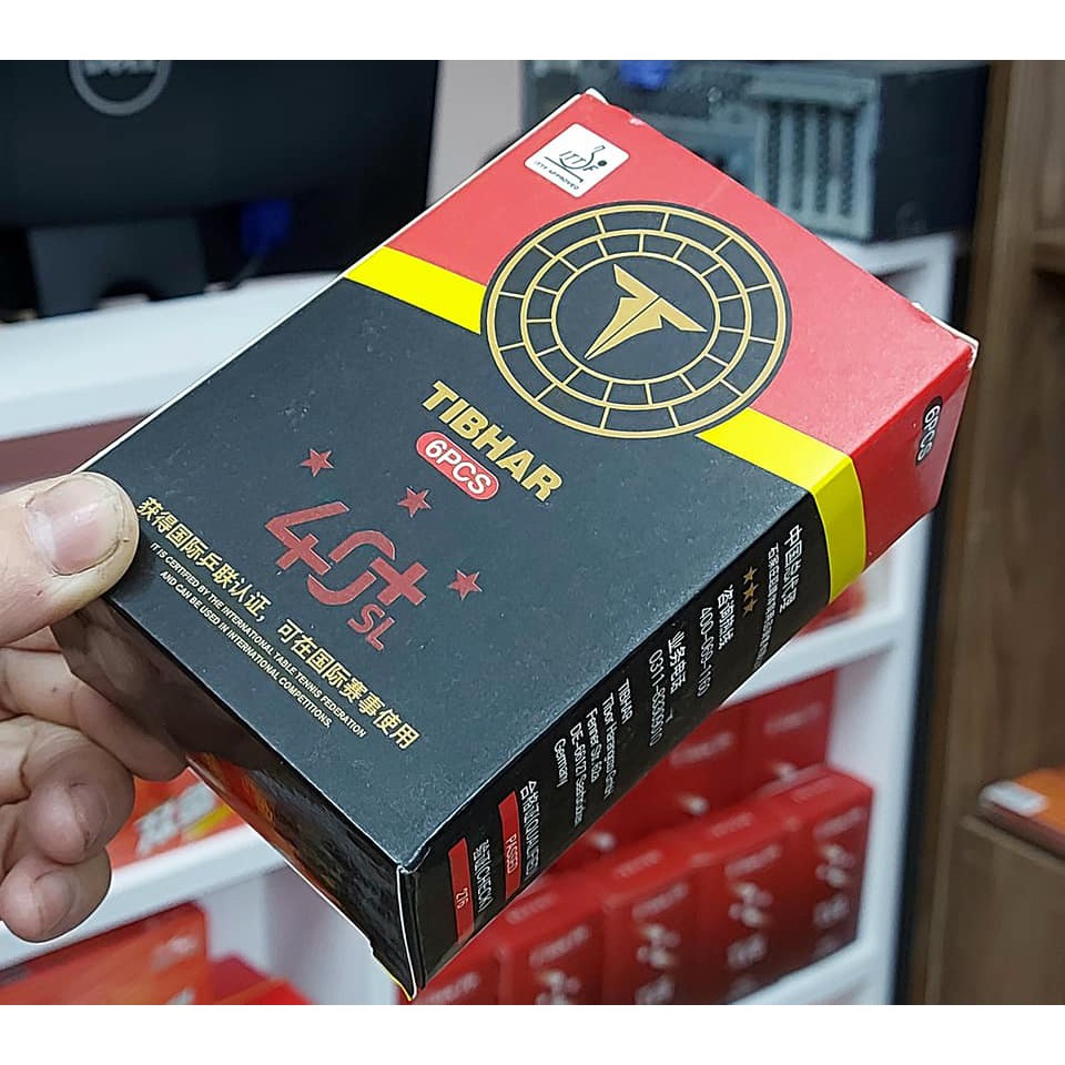 BÓNG THI ĐẤU TIBHAR  Hộp 6 quả