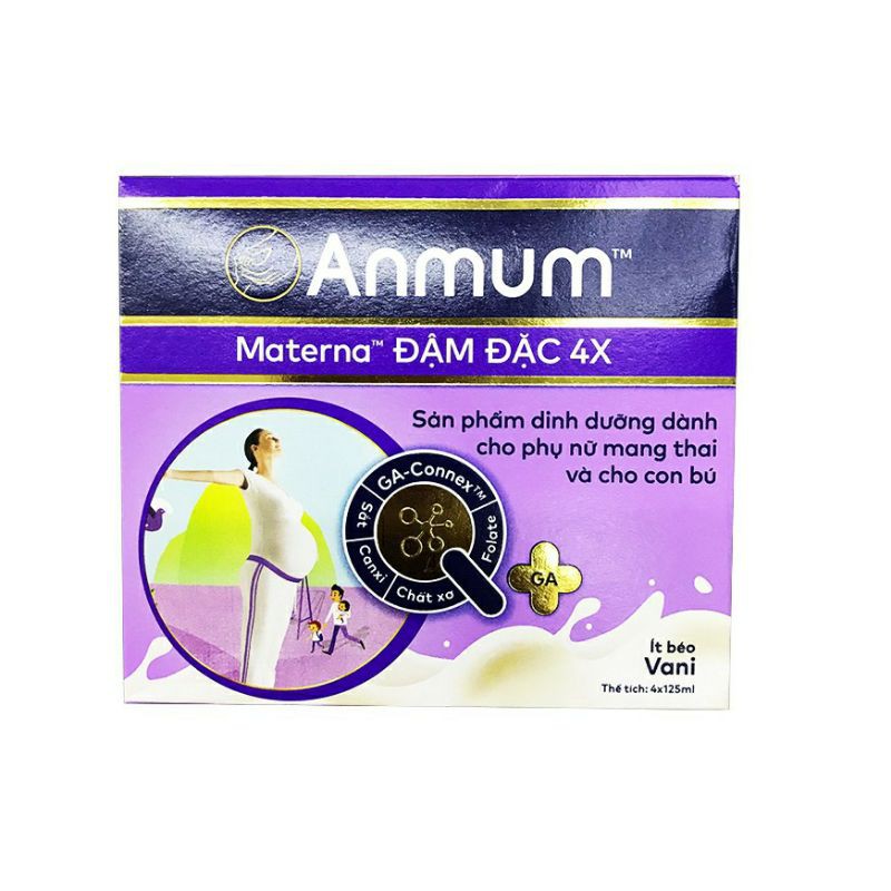Sữa Nước Anmum Materna Concentrate Vani Hộp 125ml Shopee Việt Nam