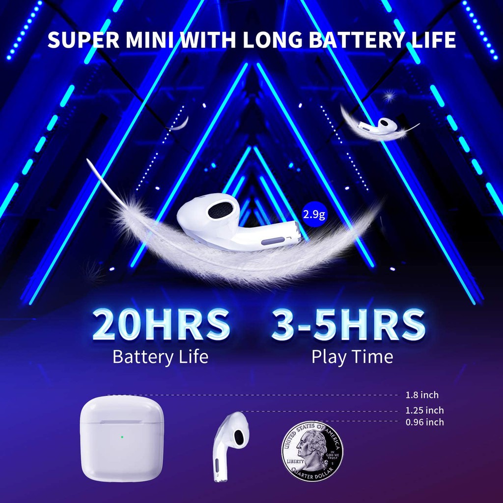 Tai nghe nhét tai không dây KCO Pro 4 kết nối Bluetooth âm thanh Hifi chất lượng cao | BigBuy360 - bigbuy360.vn