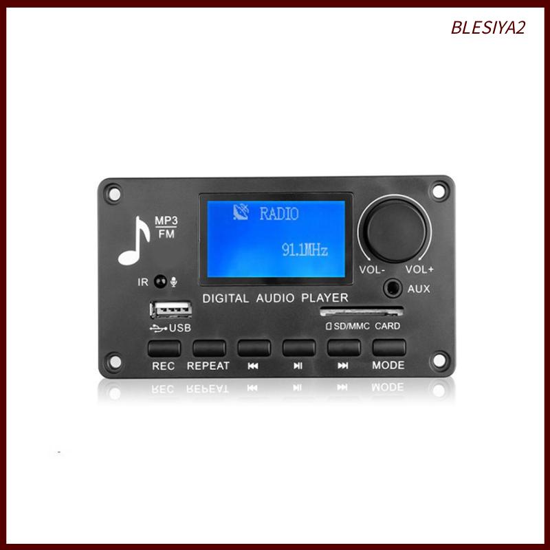 Audio Module USB TF USB FM Car Radio 12V Display Bluetooth MP3 Decoder Board