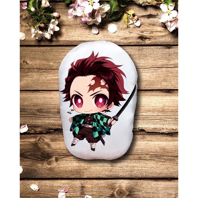 Gấu bông Kamado Tanjirou Kimetsu no yaiba /gối ôm ngủ Kamado Tanjirou