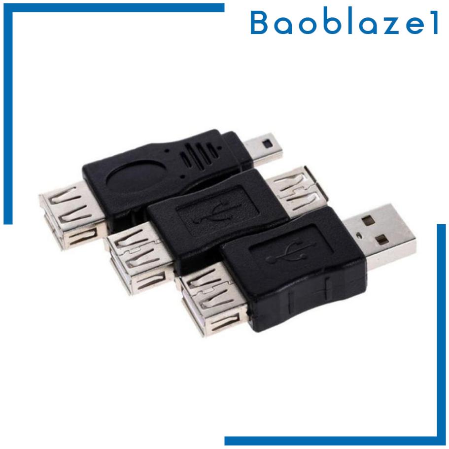 Set 12 Bộ Chuyển Đổi Otg Usb 2.0 A Male Sang Female Micro-B | BigBuy360 - bigbuy360.vn