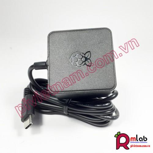 Nguồn chính hãng 5.1V - 3A typeC dành cho Raspberry Pi 4 Model B made in the UK | BigBuy360 - bigbuy360.vn