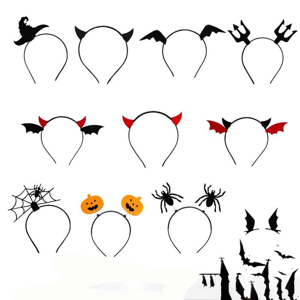 Băng Đô Hình Dơi Chống Trượt Hóa Trang Halloween Cho Bé Gái