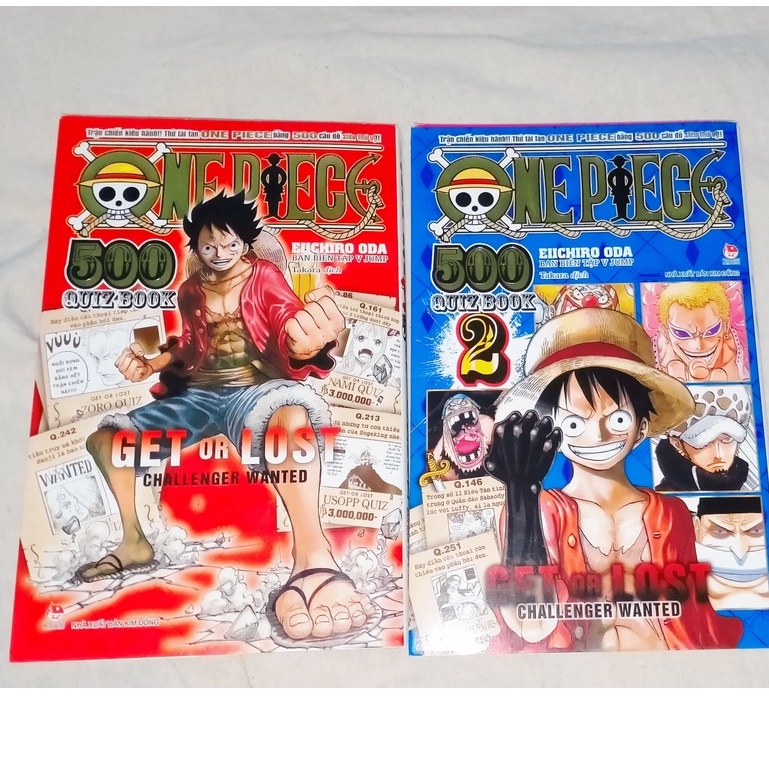 One piece 500 quiz book