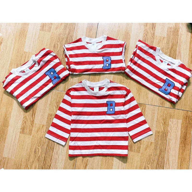 Áo phông dài tay cho bé trai