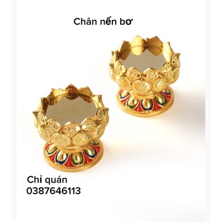 Chân đèn bơ - chân nến bơ nhỏ