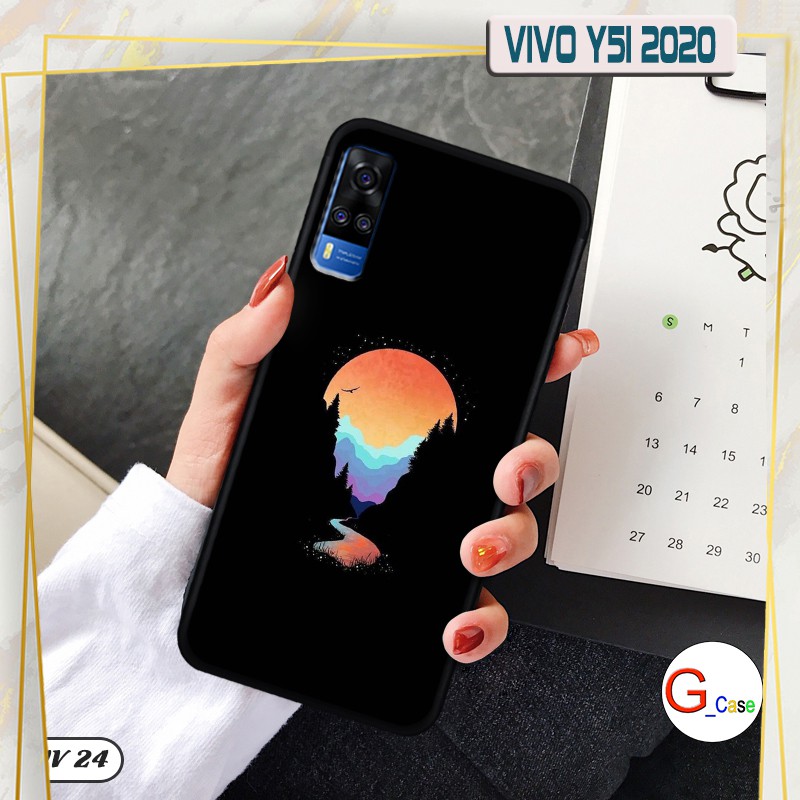 Ốp Vivo Y51 2020 lưng nhám - ngộ nghĩnh