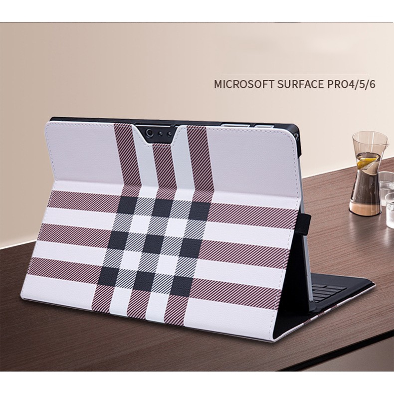 Bao da máy tính bảng bằng PU mềm kèm chân đế cho Microsoft Surface Pro 7/Surface Pro 6/Surface Pro 5/Surface Pro 4 | BigBuy360 - bigbuy360.vn