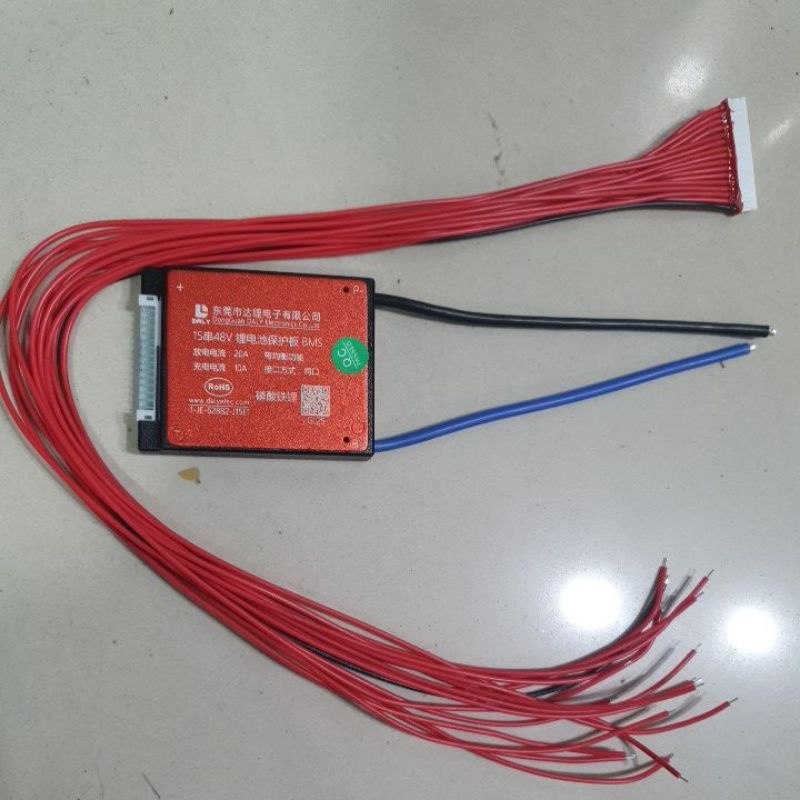 Mạch sạc bảo vê pin life 15s  48v 20a.Mạch chính hãng daly