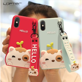 Ốp lưng Thú Cưng Dễ thương Cho IphoneX ( LOFTER )