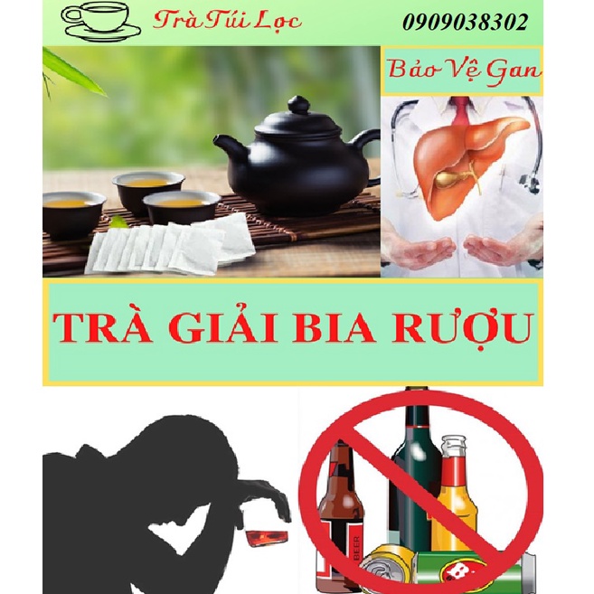 Trà GIẢI RƯỢU BIA - 40 lần