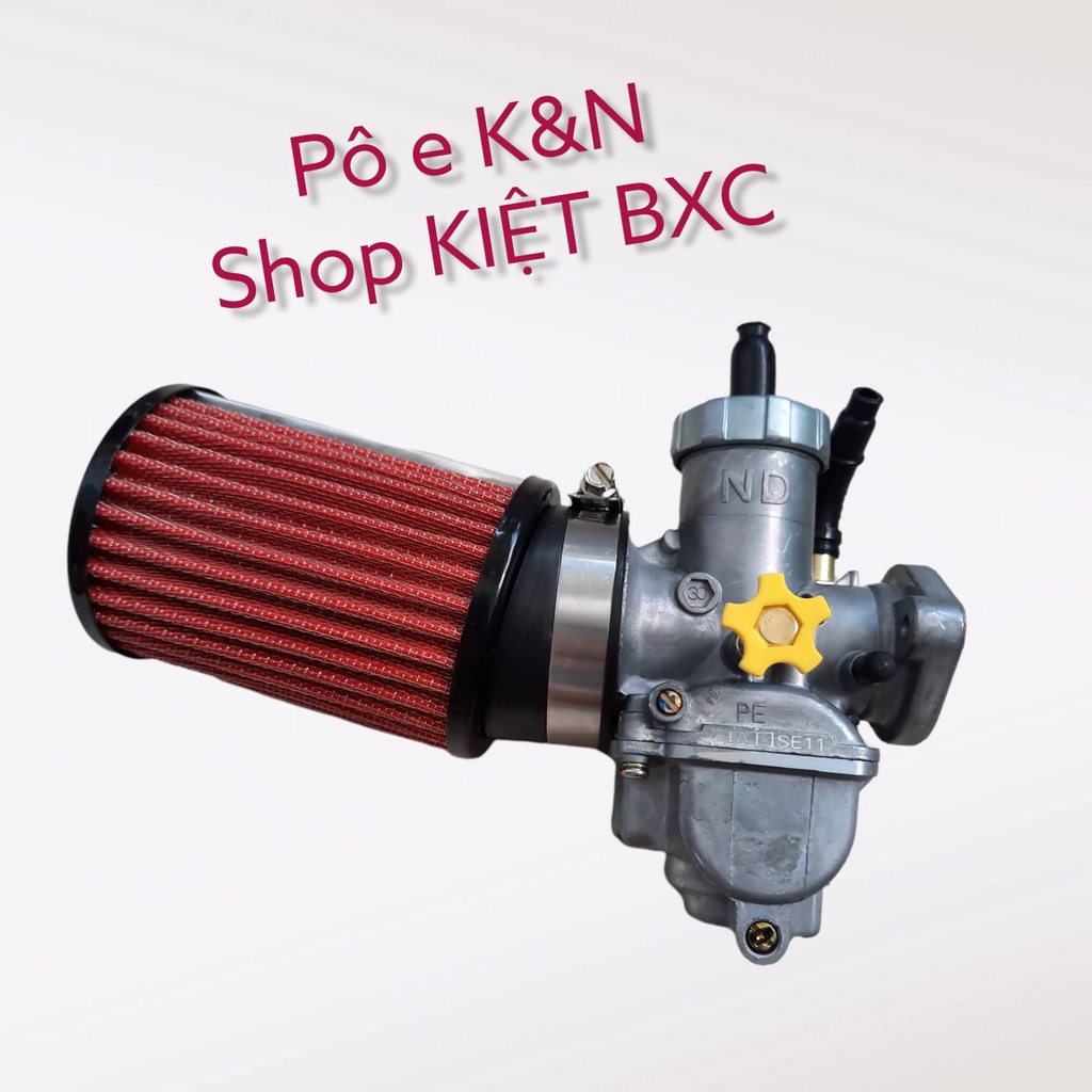 PÔ E TĂNG TỐC K&amp;N CHO NHIỀU LOẠI XE