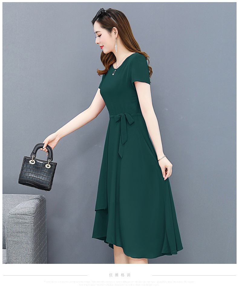 Đầm Chữ A Tay Ngắn Thời Trang Xuân Hè 2021 Cho Nữ | BigBuy360 - bigbuy360.vn