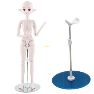 Giá đỡ trưng bày búp bê sd bjd màu bạc 1 / 3 1 / 4 60cm 50cm