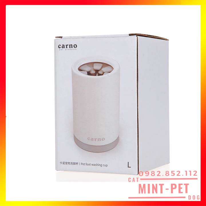 Cốc Rửa Chân Cho Chó Mèo Carno #MintPet