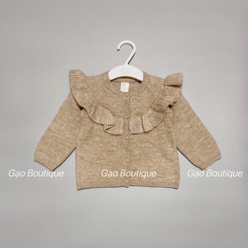 Áo khoác len HM dư xịn cho bé gái 6-15kg