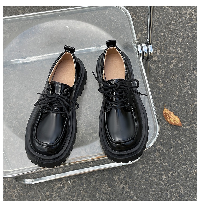 Giày Oxfod nữ - Giày da cột dây nữ phong cách ulzzang chuẩn hàng quảng châu