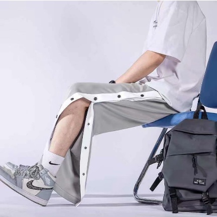 Quần baggy Nam Bên Hông Đầy Đủ Nút Mở Quần Legging Rộng ​Quần Thể Thao Ống Rộng Thời Trang Chơi Bóng Rổ Cho Nam