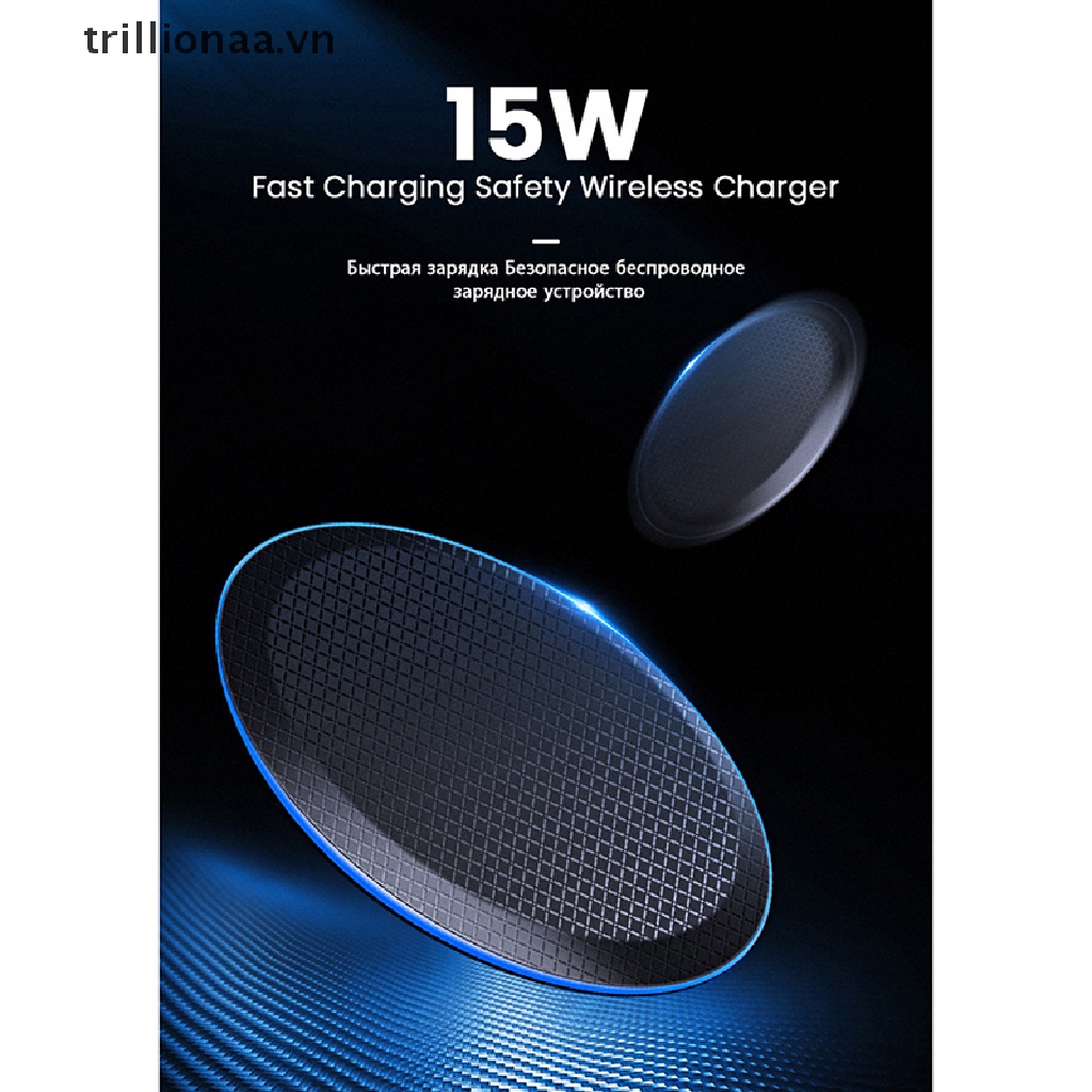 Đế Sạc Không Dây Qi 30W Cho iPhone 12 12Pro 11 11Pro XS 8