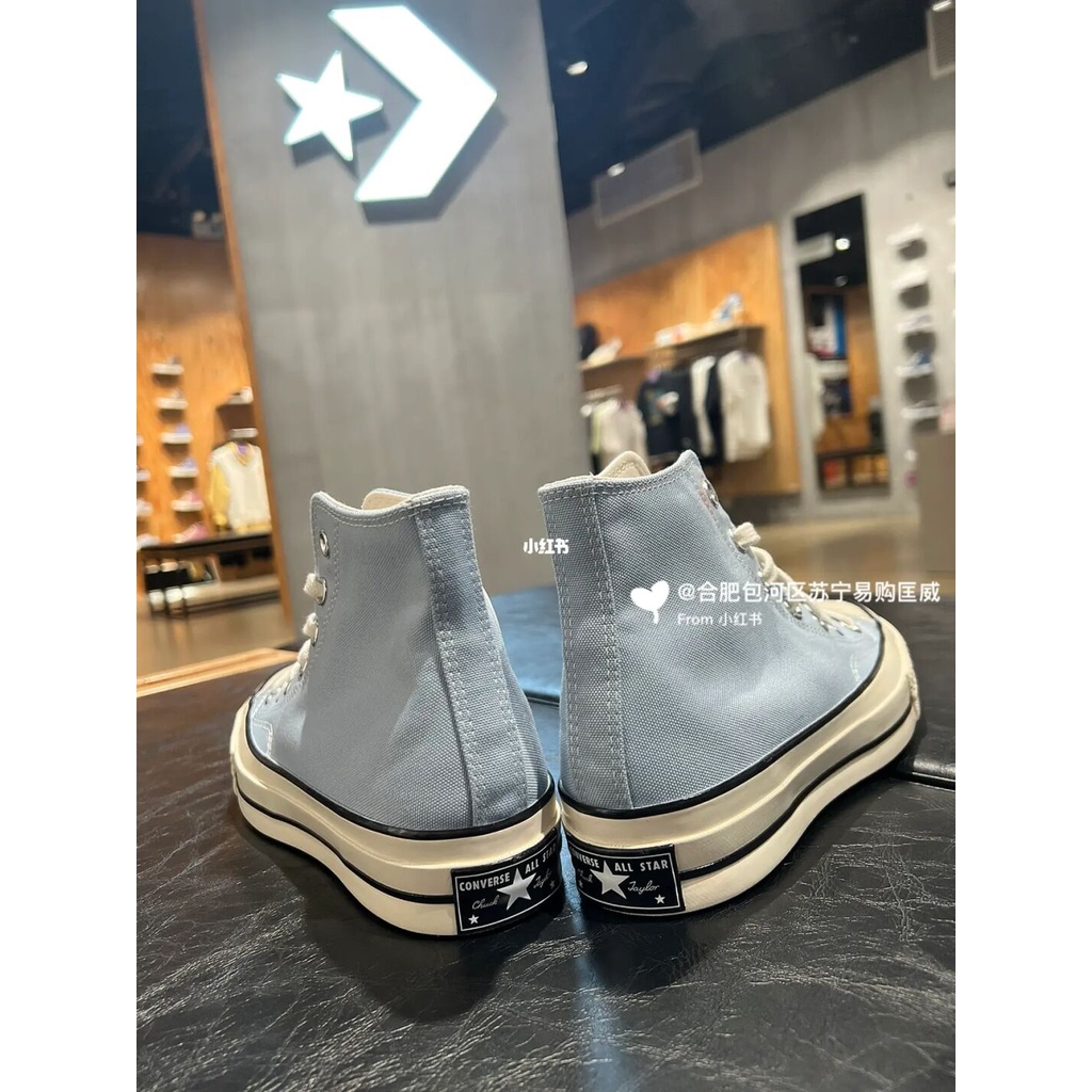 Giày Thể Thao Converse 1970s Vải canvas Màu Xanh Dương Thời Trang Mùa Hè Cho Nam Và Nữ-1583