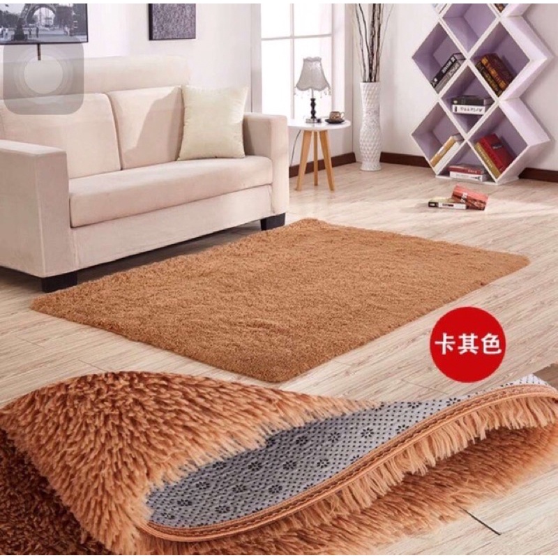 Thảm lông loang trải sàn kích thước m6*2m, 2m*2,2m, 2M*3m