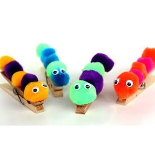 Pom pom - Set 50 viên 2cm