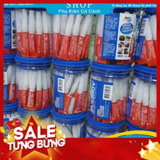 Keo dán cây tuýp 5gr - aqua world adhesive glue keo dán cây, rêu thủy sinh