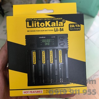Sạc pin đa năng LiitoKala Lii S4 2A/1h