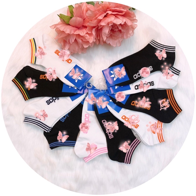 Tất cổ ngắn dáng unisex phù hợp cả nam, nữ, độ dày vừa phải thoáng mát