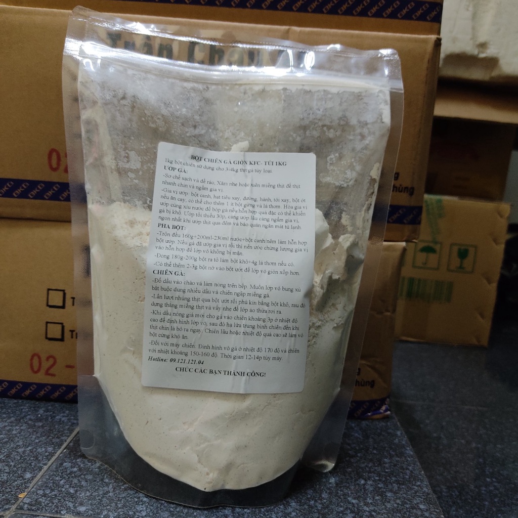 Bột Chiên Gà Rán KFC Gói 1kg