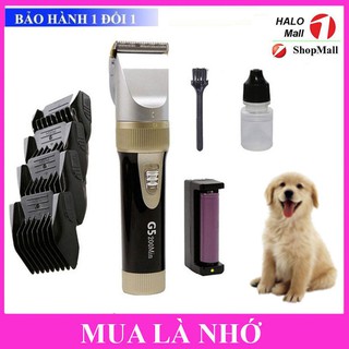 Tông Đơ Cắt Lông Chó Mèo KATO G5 Máy Cực Êm TẶNG Pin Sơ Cua