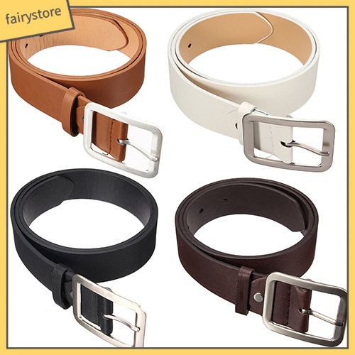 Thắt lưng chất liệu da PU thiết kế đơn giản dành cho nam