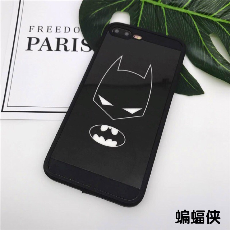 Ốp điện thoại tích hợp kính cường lực cao cấp hình Iron man độc đáo cho Iphone8/8p I7/7plus/i6/i7p | BigBuy360 - bigbuy360.vn