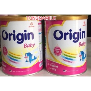 Sữa bột dinh dưỡng ORIGIN Baby gold, lon thiếc 400g, 900g