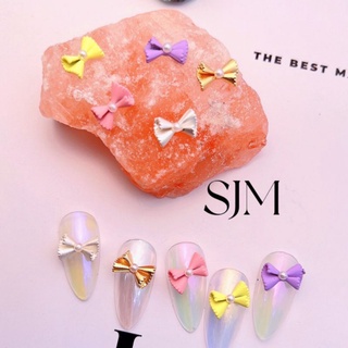 charm nơ nail đính móng trang trí móng tay
