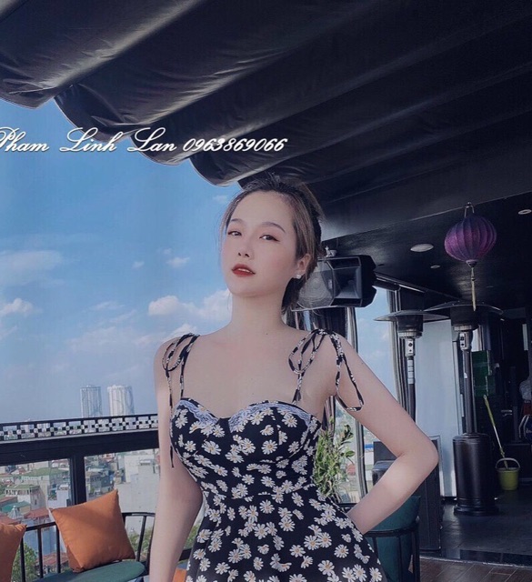 [ Mã FAMAYWA2 giảm 10K đơn 50K] Đầm hoa cúc ren ngực siêu hot 2020 - freesize dưới 55kg- Carotshop | BigBuy360 - bigbuy360.vn