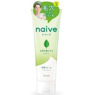 Sữa rửa mặt Kracie Naive trà xanh/đào mẫu mới 2020