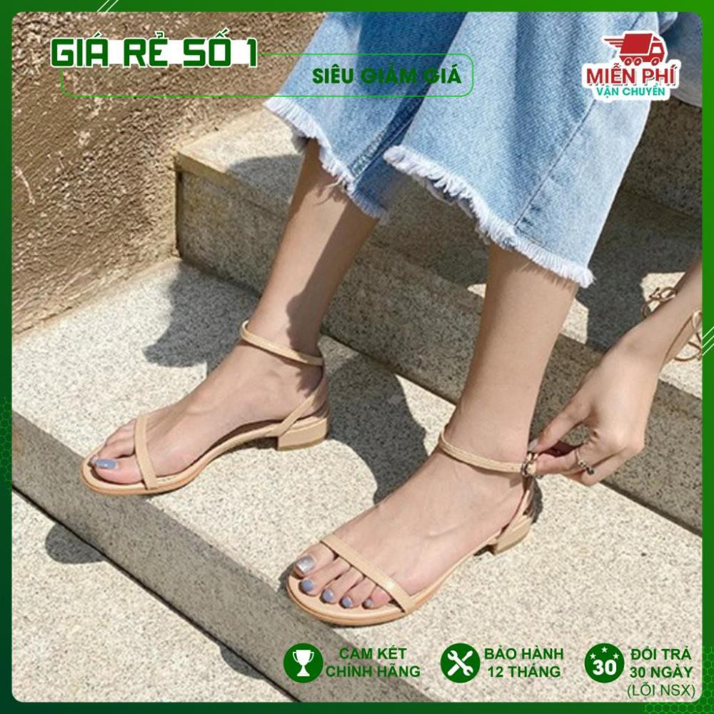 Giày Sandal nữ quai mảnh,basic đế siêu êm đế 2p bền đẹp đi làm đi chơi đều tiện -DA576 .