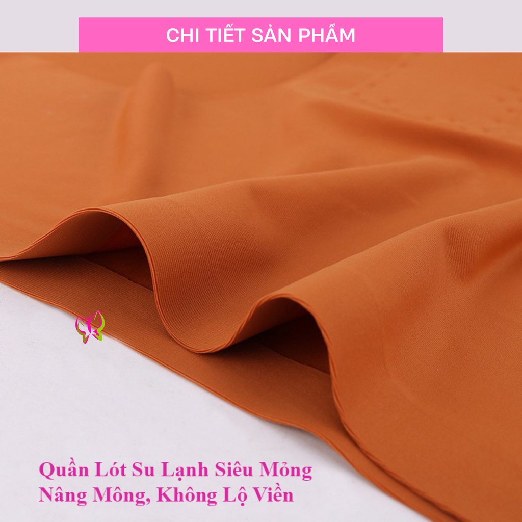 Quần lót nữ su đúc thun lạnh không đường may cao cấp, trẻ trung, thoải mái, thoát mát (MS 03107) Anna Shop