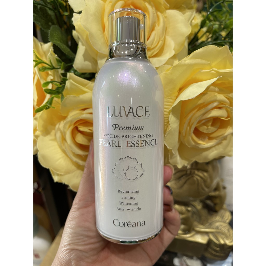 Tinh chất dưỡng trắng, nâng cơ Luvace Premium Peptide Brightening Pearl Essence Corẻana