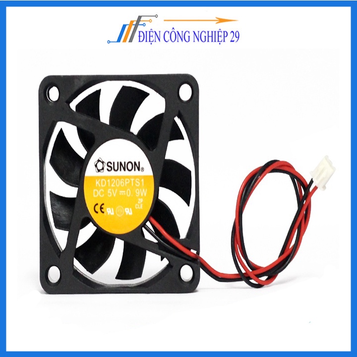 Quạt Tản Nhiệt Sunon 6x6x1.5Cm 5V 0.9W
