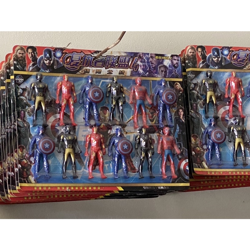 Vỉ 12con siêu nhân loại cực đẹp