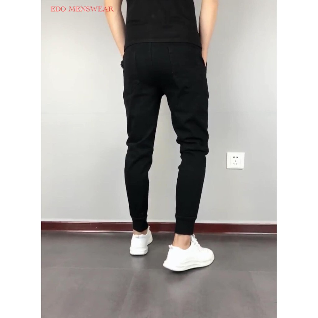 Quần Jogger kaki Edo Menswear, jogger nam chất vải kaki co dãn nhẹ xu hướng thời trang 2022