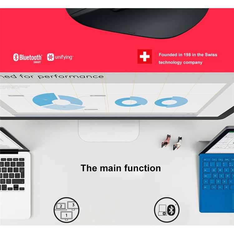 Chuột Không Dây Logitech M720 Thiết Kế Đơn Giản Chất Lượng Cao