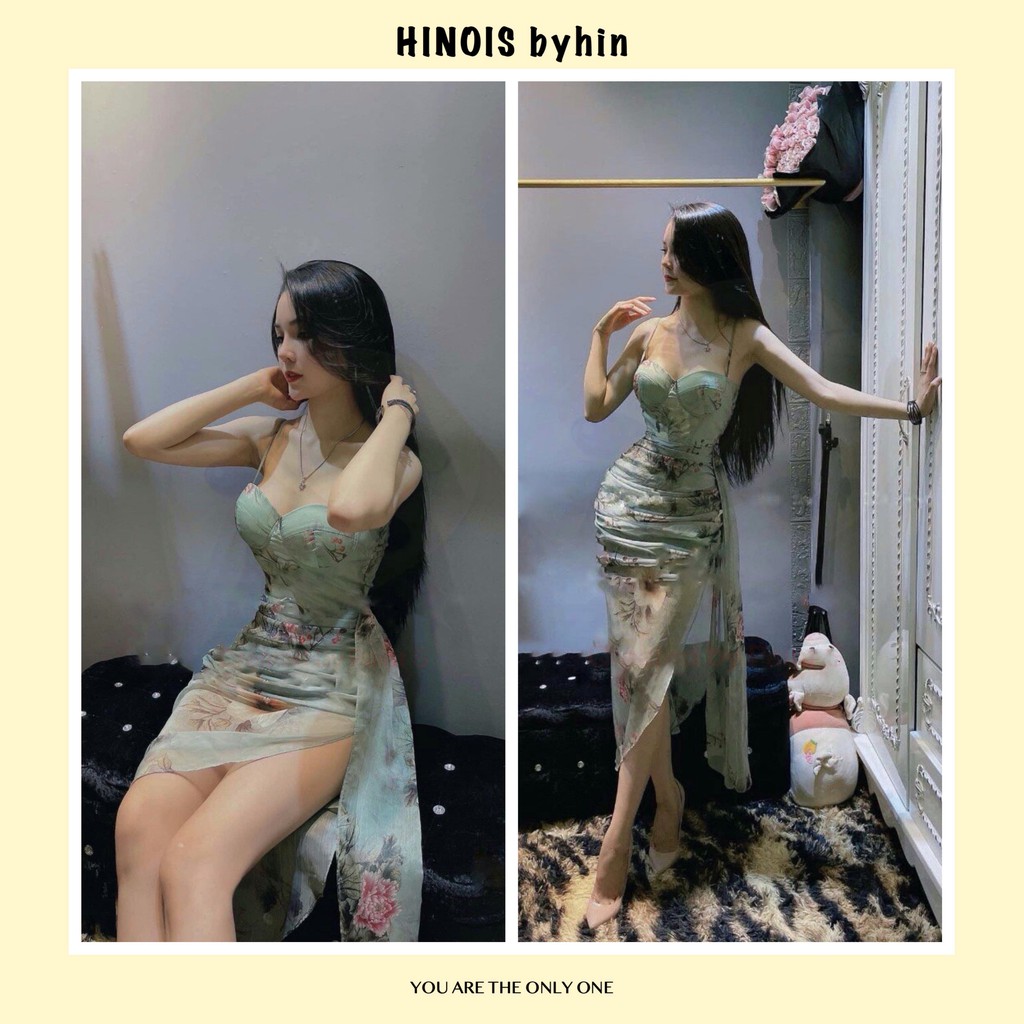 Váy Body 2 Dây Hoa Nhí 🌸 Đầm Dự Tiệc Cúp Ngực (Có Mút), Chất Liệu Tơ Lụa Hợp Đi Chơi, Đi Dạo T249 | BigBuy360 - bigbuy360.vn