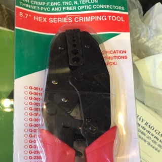 [Mã ELHA9 giảm 15% đơn 50K] kìm bóp jack BNC các cỡ rg58,rg59,rg6...