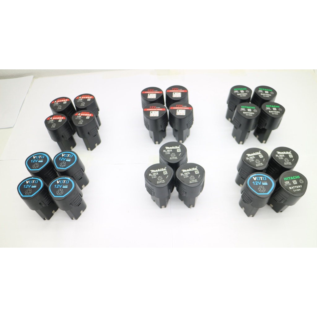 Pin 12v tam giác dùng thay cho pin máy khoan bắt vít cầm tay dung lượng cao